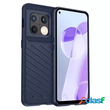 Custodia in TPU per OnePlus 10 Pro serie Thunder - blu