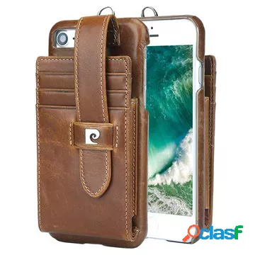 Custodia in pelle Pierre Cardin per iPhone 7/8/SE (2020)/SE