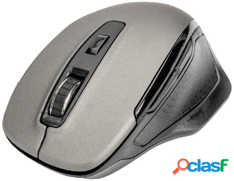 Digitus DA-20163 Mouse Senza fili Ottico Nero, Grigio 6