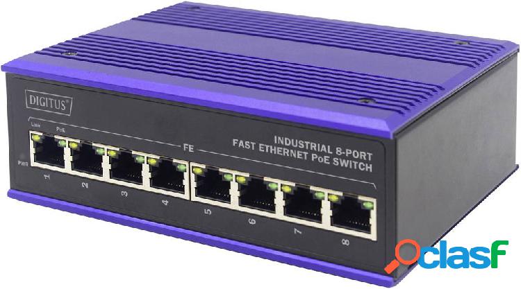 Digitus DN-650108 Switch ethernet industriale 10 / 100