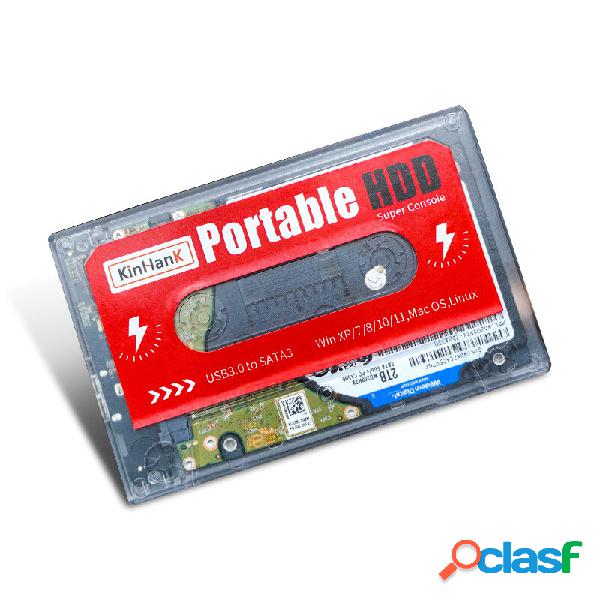 Disco rigido esterno da 2,5 pollici 2TB HDD 63000+ Giochi