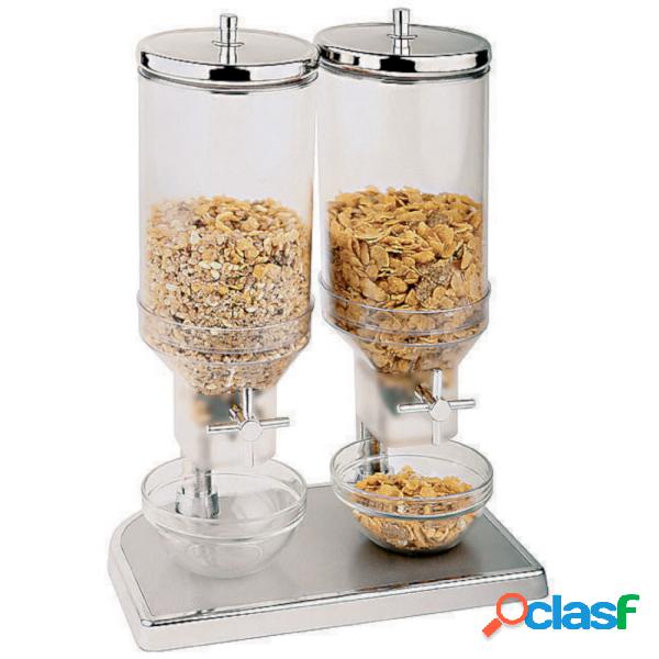 Distributore Di Cereali Lt 4,5 DUO Buffet, Lt 9 - peso 4,23
