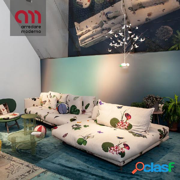 Divano Josh 2.0 Moroso angolare con chaise longue