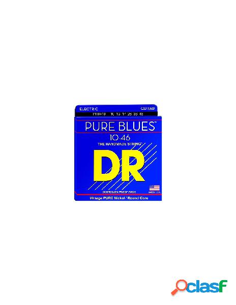 Dr - muta corde chitarra elettrica dr phr 10 pure blues
