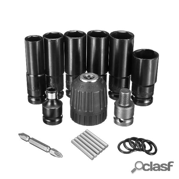 Drillpro 10pcs Air Impact presa di corrente strappo Set 1/2