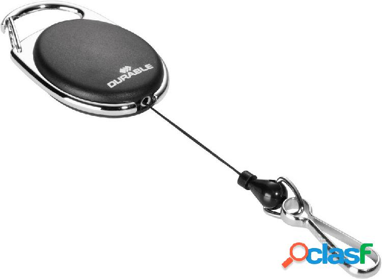Durable 832701 Chiocciola Yo-Yo per portabadge gancio a