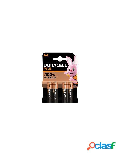 Duracell - batteria stilo aa duracell 5000394140851 plus