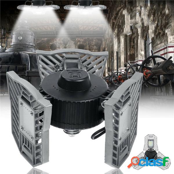 E27 60W 6000LM 144 luce a led Lampadina Deformabile