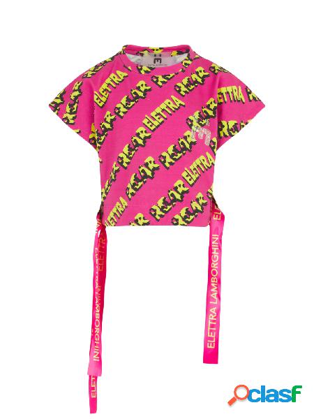ELETTRA LAMBORGHINI KIDS t-shirt ROAR con elastici