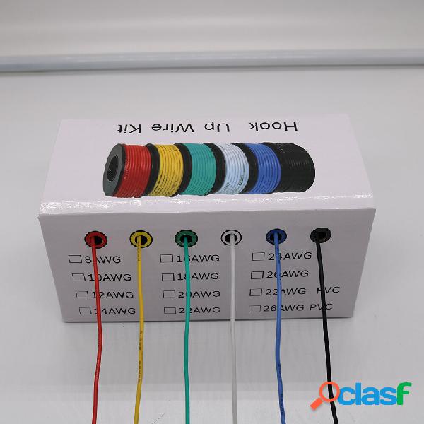 EUHOBBY 24m/28m 14AWG Soft Silicone Linea Stagnata ad alta