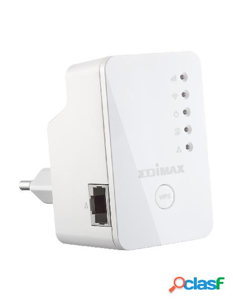 Edimax - mini ripetitore wireless da muro 2,4ghz n300 wi-fi