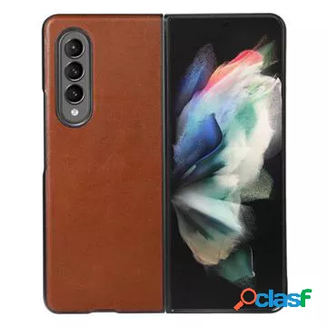 Elegante custodia in pelle per Samsung Galaxy Z Fold4 -
