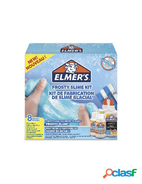 Elmers frosty slime kit: contenente 2 flaconi di colla
