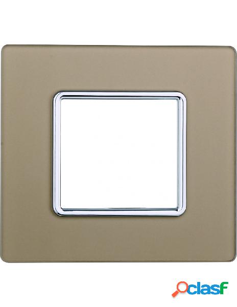 Ettroit - ettroit placca in vetro serie solar 2p colore oro