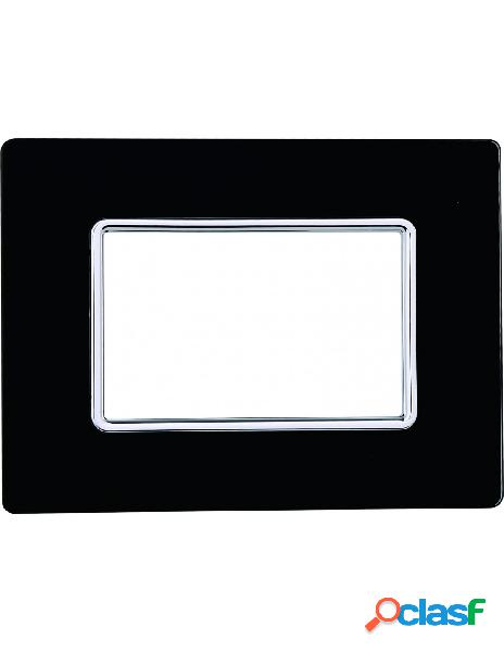 Ettroit - ettroit placca in vetro serie solar 3p colore nero