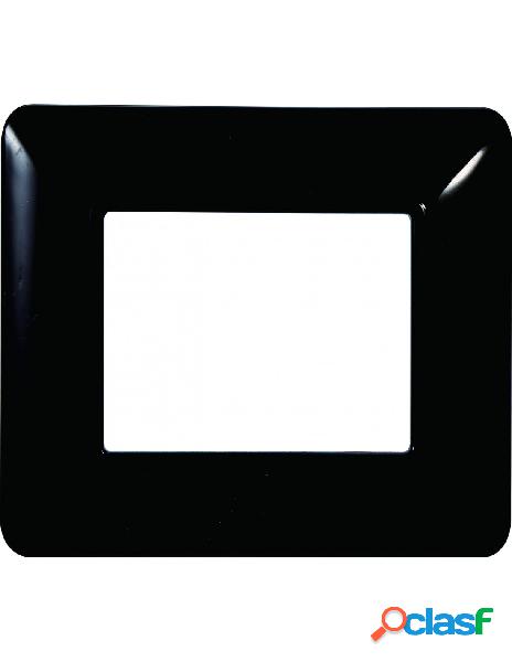 Ettroit - ettroit placca plastica serie solar 2p colore nero