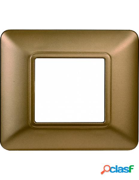 Ettroit - ettroit placca plastica serie solar 2p colore oro