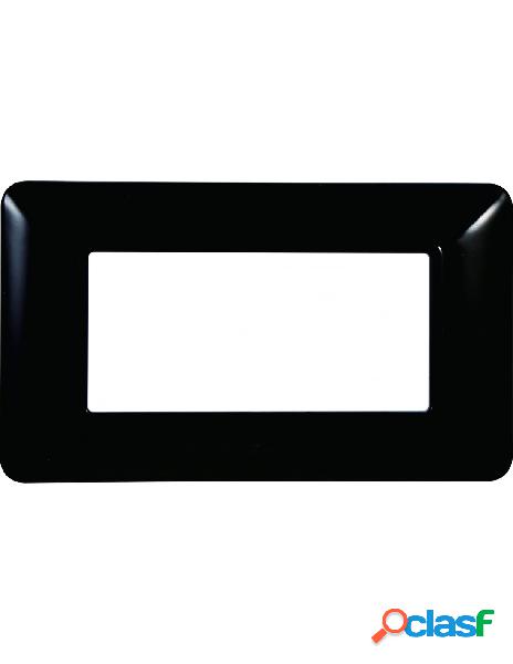 Ettroit - ettroit placca plastica serie solar 4p colore nero