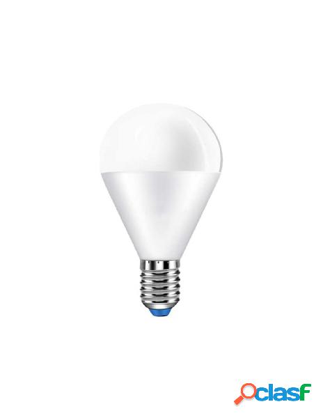 Extrastar - lampada a led e14 p45 g45 8w bianco caldo 3000k