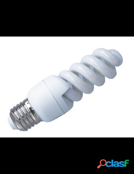 Extrastar - lampada led e27 spirale 8w 720lm bianco caldo