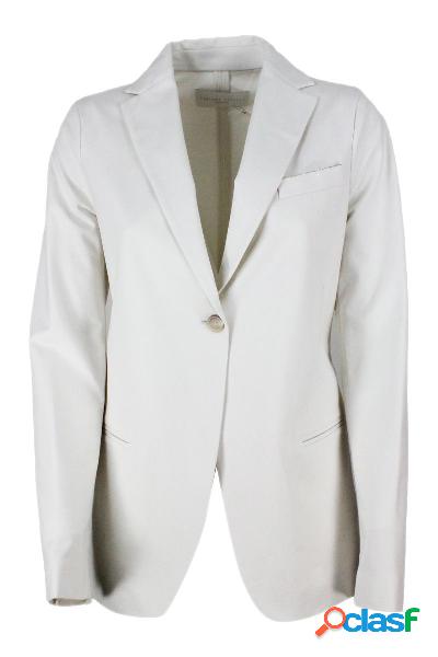 FABIANA FILIPPI BLAZER DONNA GCD271W200V502064 COTONE BIANCO