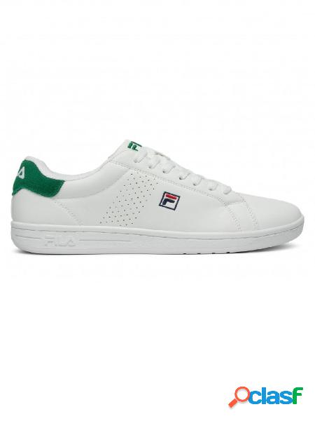 FILA sneakers CROSSCOURT da uomo con logo BIANCO/VERDE