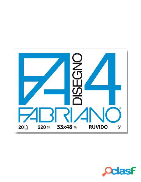 Fabriano - album da disegno ruvido f4 fabriano 33x48 cm 10