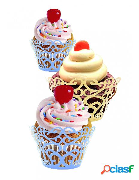 Fackelmann - decorazione per cup cake/muffin, 12 pezzi,