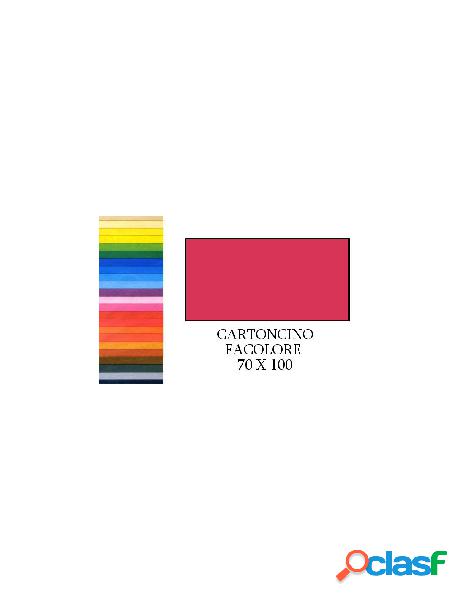 Facolore 70x100 ciliegia (10ff) 200g/m2