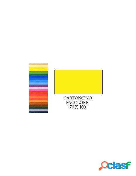 Facolore 70x100 giallo (10ff) 200g/m2