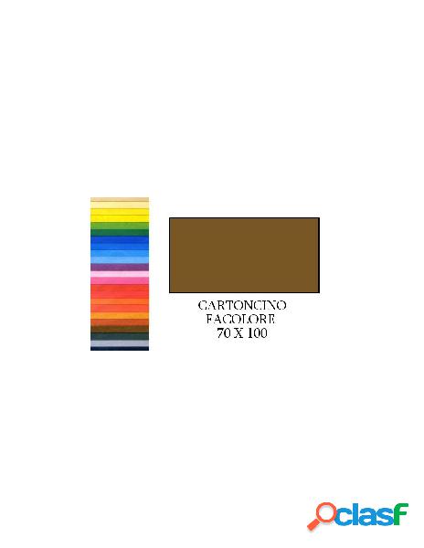 Facolore 70x100 marrone (10ff) 200g/m2