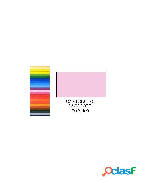 Facolore 70x100 rosa (10ff) 200g/m2