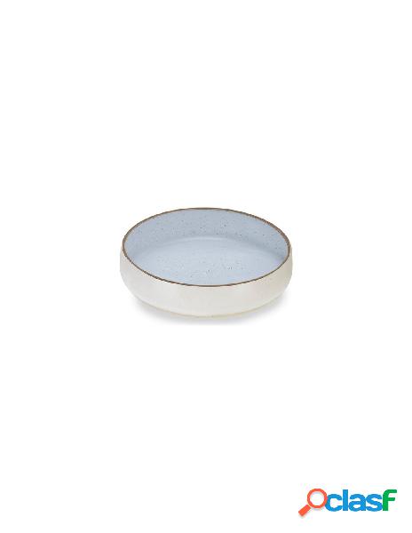 Fade - piatto fondo fade 55812 biscuit blue azzurro