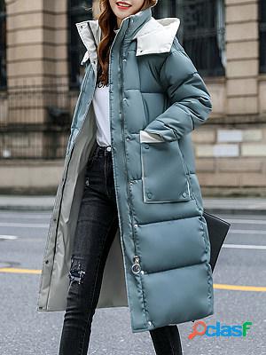 Fall/winter Hooded Loose Cotton Coat