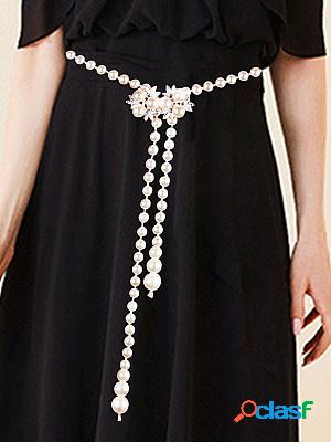 Fashion Elegant Pearl Belt