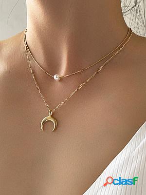 Fashion Moon Necklace