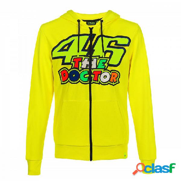 Felpa VR46 46 THE DOCTOR Giallo