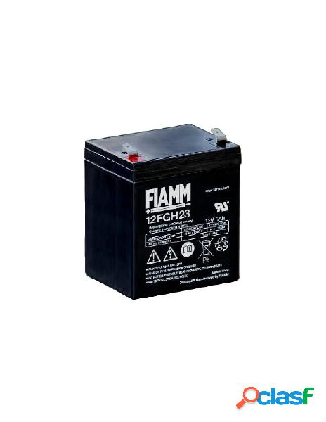 Fiamm - batteria al piombo 12v 5ah (faston 6,3mm)