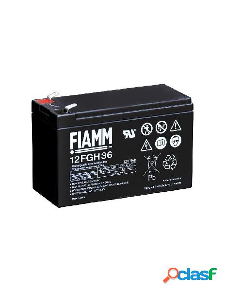 Fiamm - batteria al piombo 12v 9ah (faston 6,3mm)