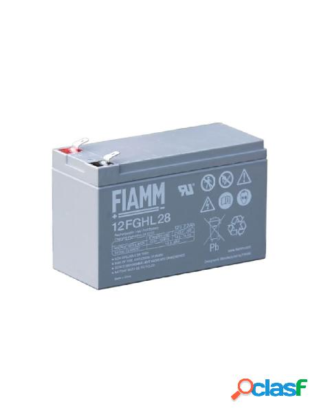Fiamm - batteria piombo-acido 12v 7,2ah (faston 6.3mm)