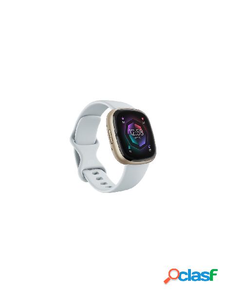 Fitbit - smartwatch fitbit fb521glbm sense 2 blu nebbia e