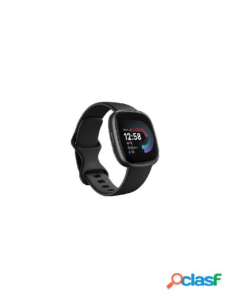 Fitbit - smartwatch fitbit fb523bkbk versa 4 nero e