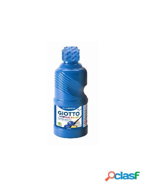 Flacone 250ml giotto acrylic cyan