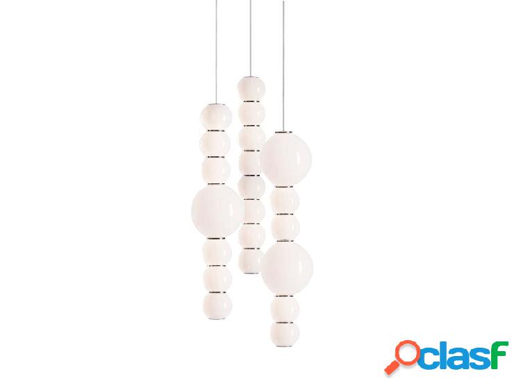 Formagenda Pearls Double Chandelier 3 Lampada a Sospensione