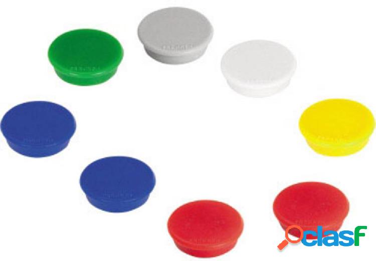 Franken Magnete (Ø) 24 mm tondo colori assortiti 10 pz.