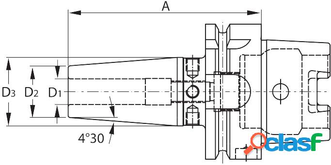 GARANT - Mandrino portautensili a calettare HSK-E 40