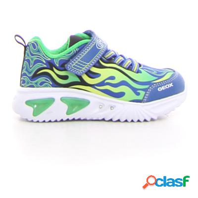 GEOX Assister sneaker con luci - royal verde