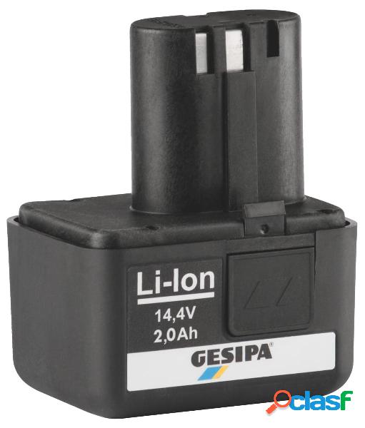 GESIPA - Batteria agli ioni di litio a cambio rapido