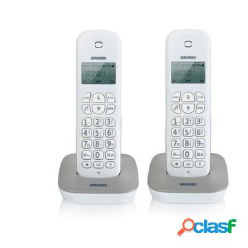 Gala twin dect grigio, bianco