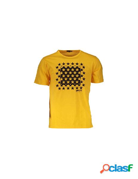 Gas - gas t-shirt maniche corte giallo gats01kaboom uomo